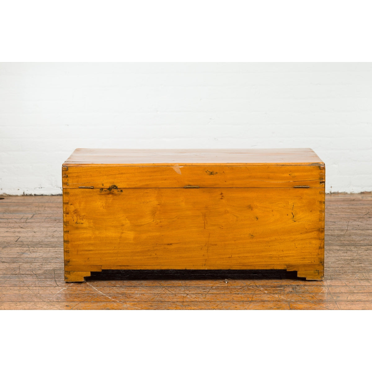 Vintage Chest with Carved Seashells on Lid-14. Asian &amp; Chinese Furniture, Art, Antiques, Vintage Home Décor for sale at FEA Home