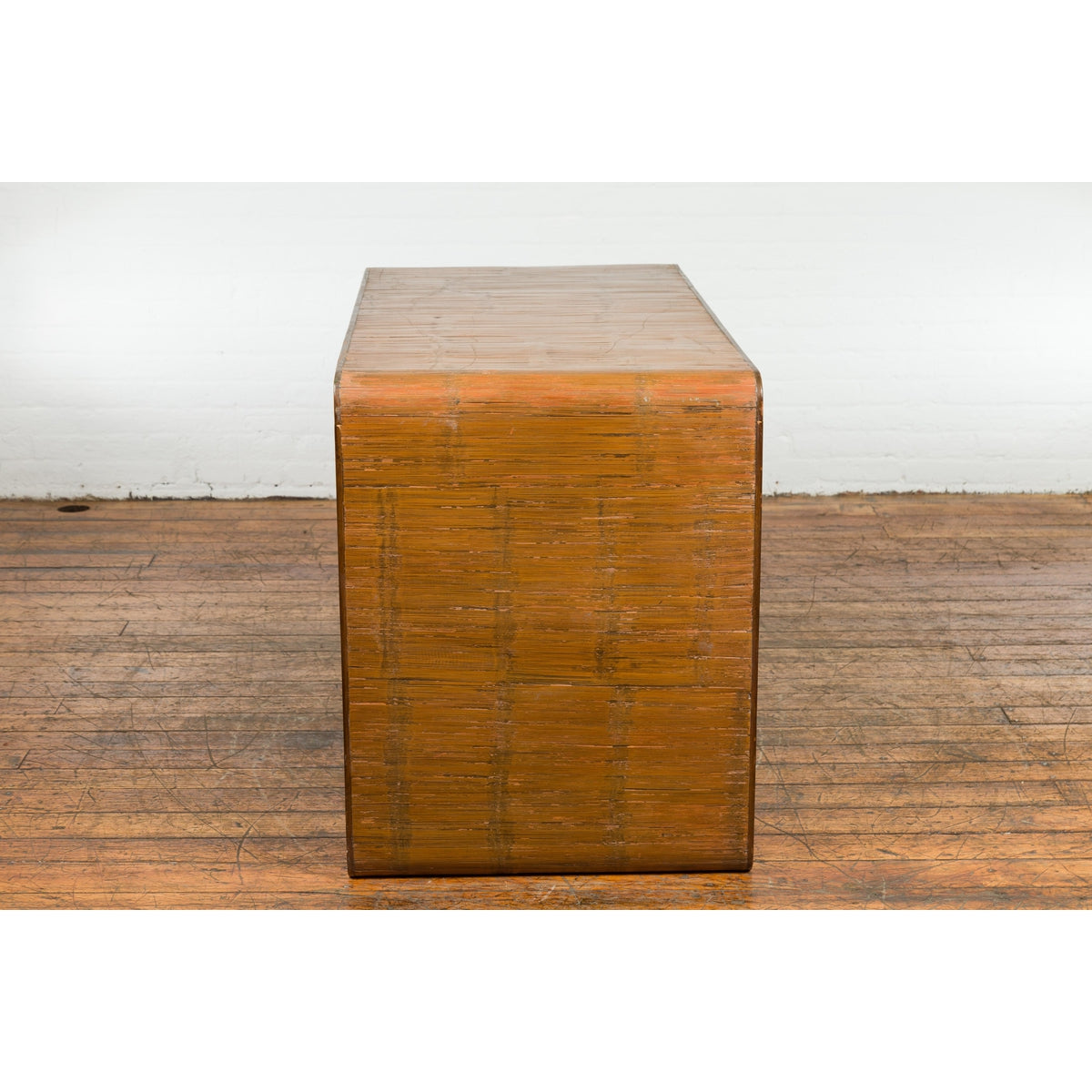 Waterfall Style Vintage Desk with Unique Drawer Design-12. Asian &amp; Chinese Furniture, Art, Antiques, Vintage Home Décor for sale at FEA Home