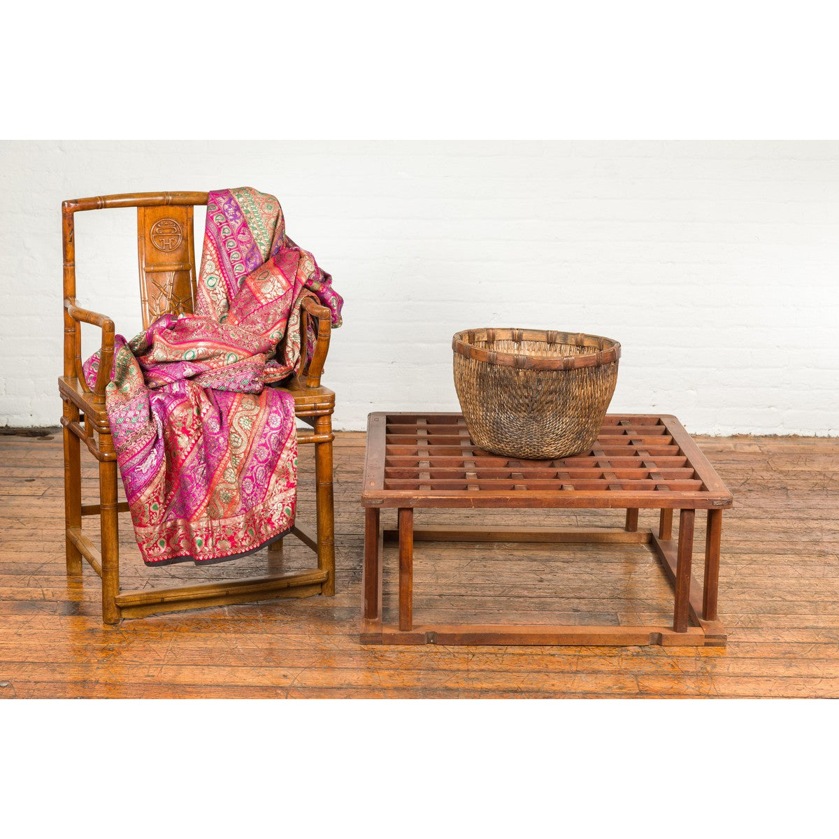 Vintage Japanese Kotatsu Coffee Table-2. Asian & Chinese Furniture, Art, Antiques, Vintage Home Décor for sale at FEA Home