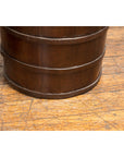 19th Century Chinese Wooden Well Buckets with Dark Brown Lacquer, Sold Each-13. Asian & Chinese Furniture, Art, Antiques, Vintage Home Décor for sale at FEA Home