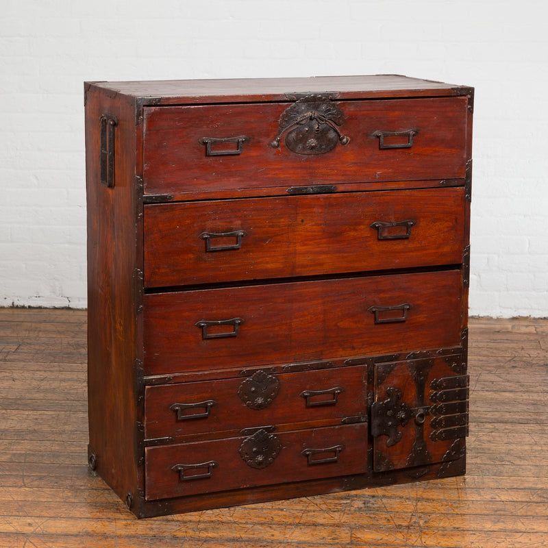 Large 19th Century Antique Dresser Chest-YN7732-3. Asian & Chinese Furniture, Art, Antiques, Vintage Home Décor for sale at FEA Home
