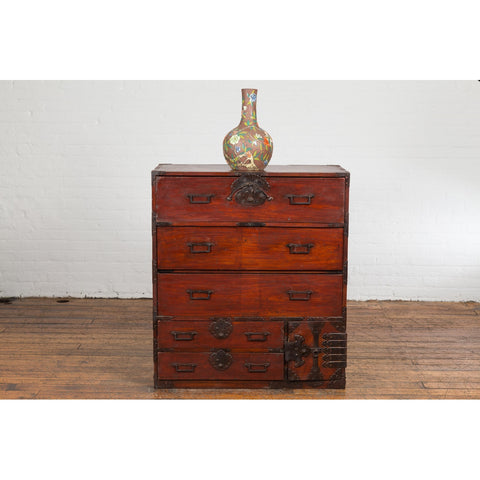 Large 19th Century Antique Dresser Chest-YN7732-4. Asian & Chinese Furniture, Art, Antiques, Vintage Home Décor for sale at FEA Home