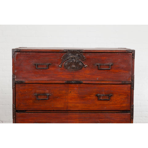 Large 19th Century Antique Dresser Chest-YN7732-5. Asian & Chinese Furniture, Art, Antiques, Vintage Home Décor for sale at FEA Home