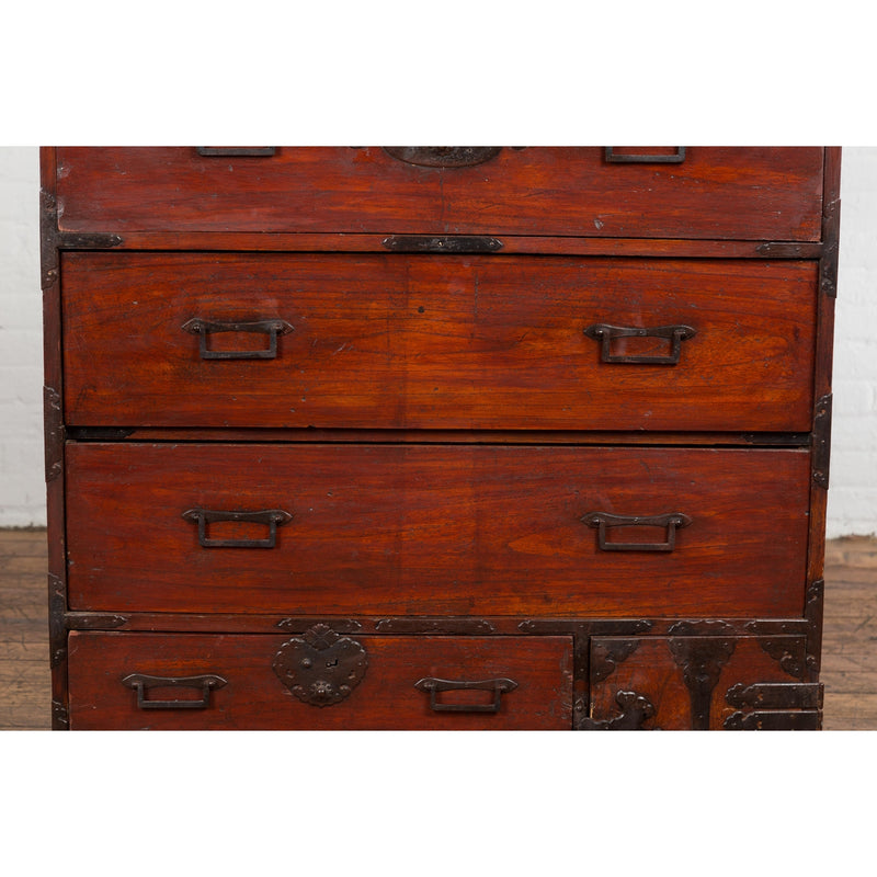 Large 19th Century Antique Dresser Chest-YN7732-6. Asian & Chinese Furniture, Art, Antiques, Vintage Home Décor for sale at FEA Home