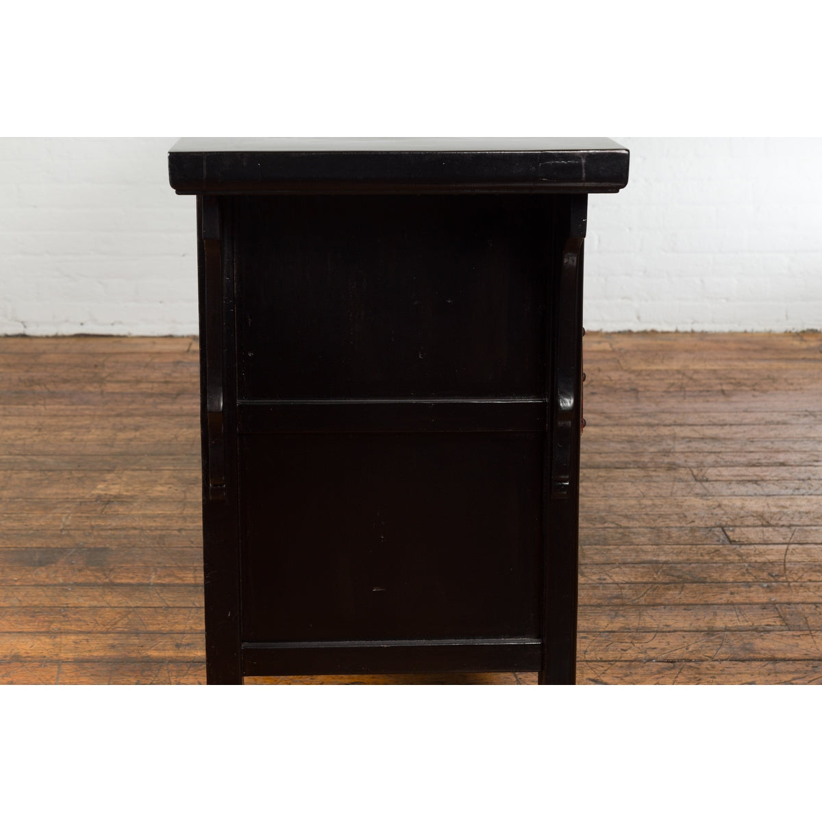 Chinese Qing Dynasty 19th Century Long Polychrome Sideboard with 12 Drawers-16. Asian &amp; Chinese Furniture, Art, Antiques, Vintage Home Décor for sale at FEA Home