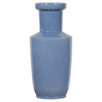 Crackle Blue Chinese Vintage Vase-YN775-1. Asian & Chinese Furniture, Art, Antiques, Vintage Home Décor for sale at FEA Home