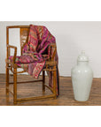 White Porcelain Vintage Vase with Lid-3. Asian & Chinese Furniture, Art, Antiques, Vintage Home Décor for sale at FEA Home
