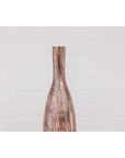 Tall and Slender Textured Brown Minimalist Ceramic Vase-13. Asian & Chinese Furniture, Art, Antiques, Vintage Home Décor for sale at FEA Home