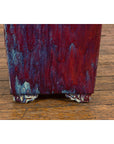 Red and Blue Chinese Vintage Ceramic Planter-16. Asian & Chinese Furniture, Art, Antiques, Vintage Home Décor for sale at FEA Home