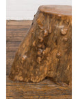Indonesian Rustic Root Drinks Table or Stool with Light Brown Finish-10. Asian & Chinese Furniture, Art, Antiques, Vintage Home Décor for sale at FEA Home