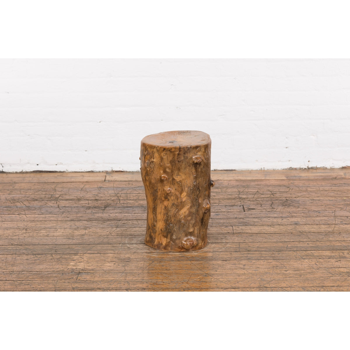 Indonesian Rustic Root Drinks Table or Stool with Light Brown Finish-17. Asian &amp; Chinese Furniture, Art, Antiques, Vintage Home Décor for sale at FEA Home