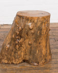 Indonesian Rustic Root Drinks Table or Stool with Light Brown Finish-4. Asian & Chinese Furniture, Art, Antiques, Vintage Home Décor for sale at FEA Home
