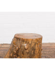 Indonesian Rustic Root Drinks Table or Stool with Light Brown Finish-5. Asian & Chinese Furniture, Art, Antiques, Vintage Home Décor for sale at FEA Home