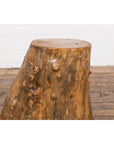 Indonesian Rustic Root Drinks Table or Stool with Light Brown Finish-6. Asian & Chinese Furniture, Art, Antiques, Vintage Home Décor for sale at FEA Home
