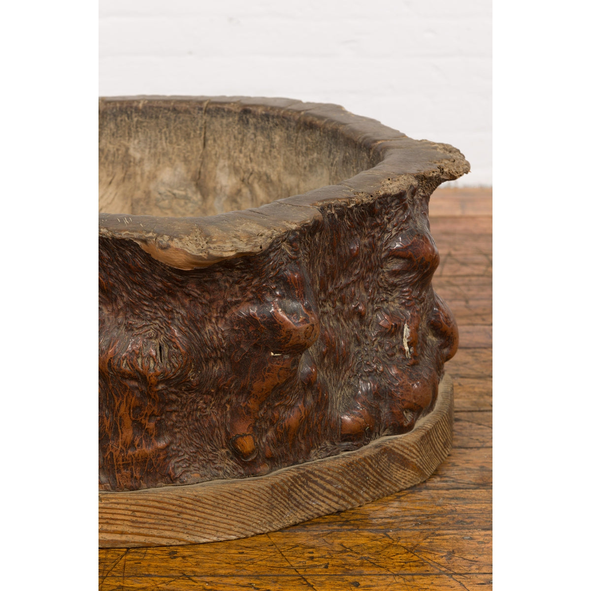 Antique Japanese Hibachi Coffee Table Base or Planter, Glass Top Not Included-8. Asian &amp; Chinese Furniture, Art, Antiques, Vintage Home Décor for sale at FEA Home