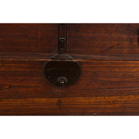 Japanese Meiji Period 19th Century Tansu Chest with Sliding Chest and Drawers