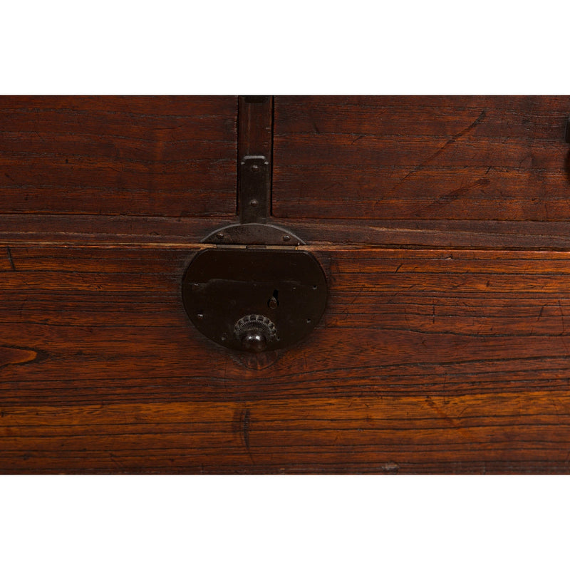 Japanese Meiji Period 19th Century Tansu Chest with Sliding Chest and Drawers-YN7851-13. Asian & Chinese Furniture, Art, Antiques, Vintage Home Décor for sale at FEA Home