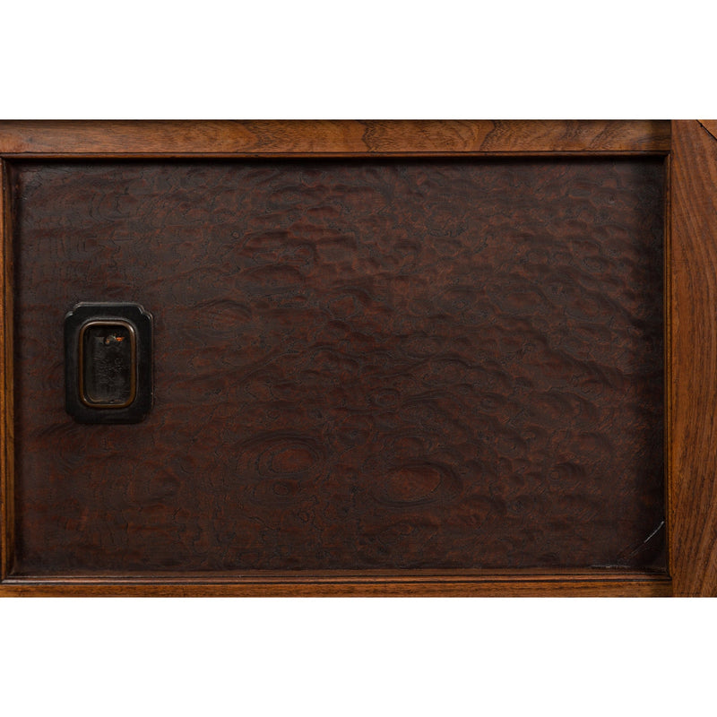 Japanese Meiji Period 19th Century Tansu Chest with Sliding Chest and Drawers-YN7851-14. Asian & Chinese Furniture, Art, Antiques, Vintage Home Décor for sale at FEA Home
