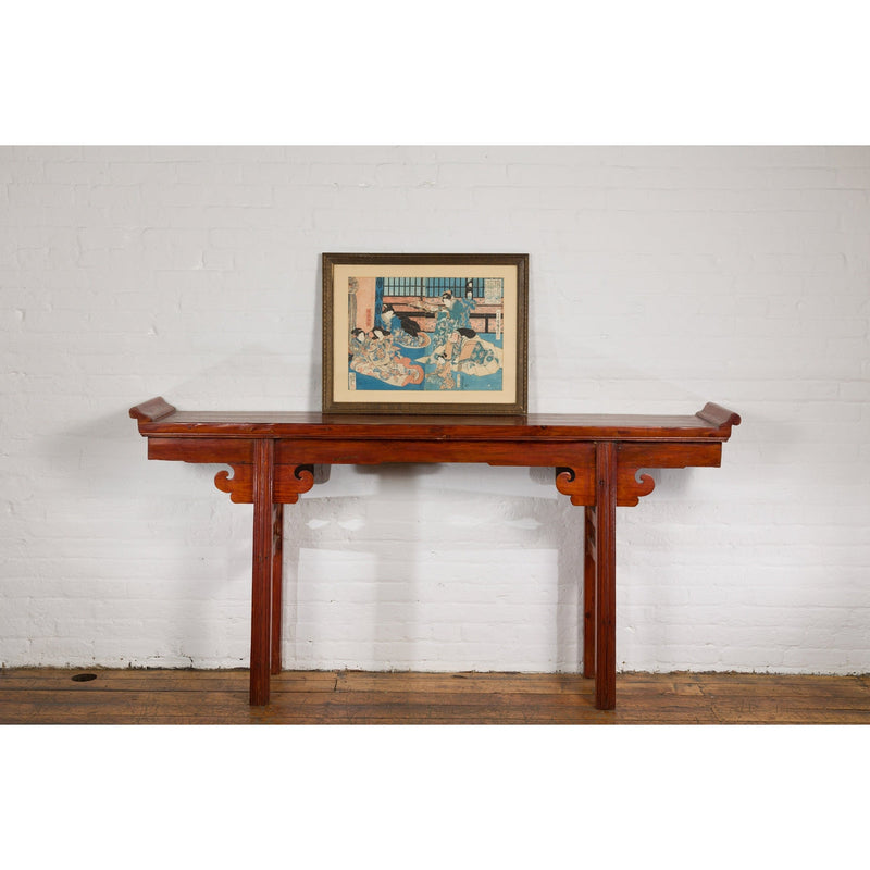 Japanese Meiji Period 19th Century Signed Diptych Woodblock Print, Custom Framed-YN7857-3. Asian & Chinese Furniture, Art, Antiques, Vintage Home Décor for sale at FEA Home