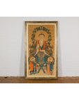 Taoist Hand-Painted Portrait on Parchment Paper in Custom Frame-2. Asian & Chinese Furniture, Art, Antiques, Vintage Home Décor for sale at FEA Home