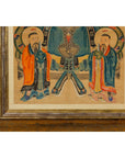 Taoist Hand-Painted Portrait on Parchment Paper in Custom Frame-6. Asian & Chinese Furniture, Art, Antiques, Vintage Home Décor for sale at FEA Home