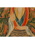Taoist Hand-Painted Portrait on Parchment Paper in Custom Frame-8. Asian & Chinese Furniture, Art, Antiques, Vintage Home Décor for sale at FEA Home