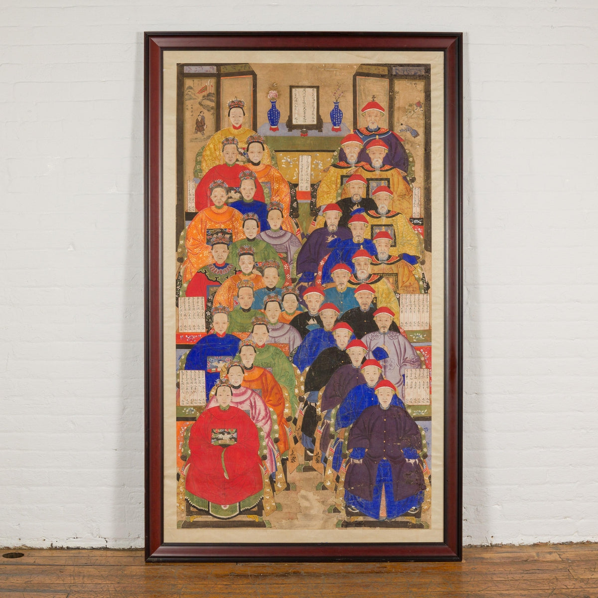 Antique Qing Dynasty Painting on Parchment-2. Asian & Chinese Furniture, Art, Antiques, Vintage Home Décor for sale at FEA Home