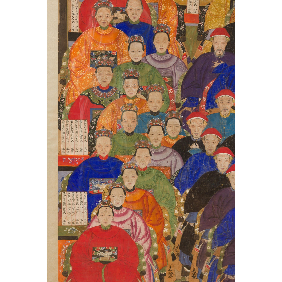 Antique Qing Dynasty Painting on Parchment-6. Asian &amp; Chinese Furniture, Art, Antiques, Vintage Home Décor for sale at FEA Home