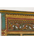 Multicolor Carved Window Frame Converted into Antique Mirror-15. Asian & Chinese Furniture, Art, Antiques, Vintage Home Décor for sale at FEA Home