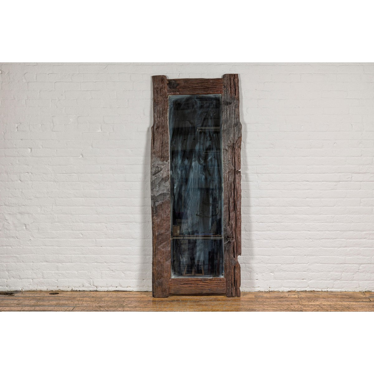 Country Style Antique Driftwood Made into Full Length Mirror, Rustic Character-4. Asian &amp; Chinese Furniture, Art, Antiques, Vintage Home Décor for sale at FEA Home