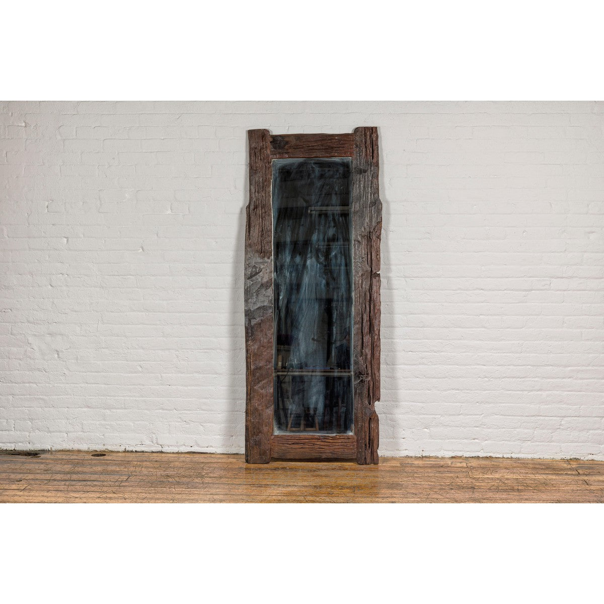 Country Style Antique Driftwood Made into Full Length Mirror, Rustic Character-6. Asian &amp; Chinese Furniture, Art, Antiques, Vintage Home Décor for sale at FEA Home