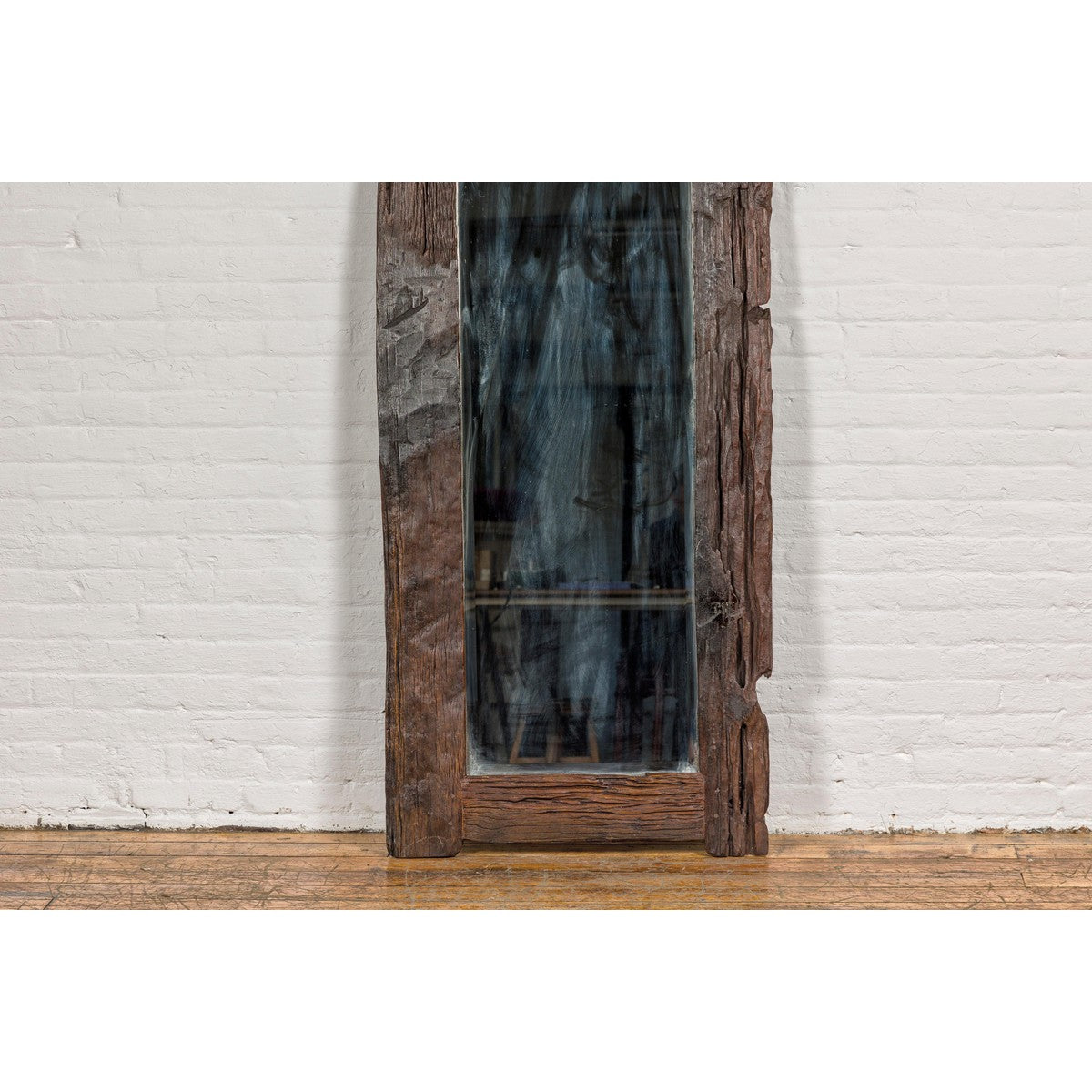 Country Style Antique Driftwood Made into Full Length Mirror, Rustic Character-7. Asian &amp; Chinese Furniture, Art, Antiques, Vintage Home Décor for sale at FEA Home
