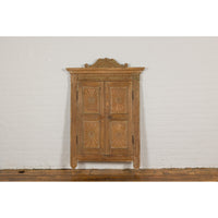 19th Century Carved Window Retrofitted with Heavy Antiqued Mirror