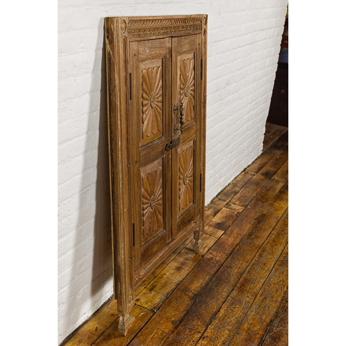Carved Window from the 19th Century Retrofitted with Heavy Antiqued Mirror-12. Asian &amp; Chinese Furniture, Art, Antiques, Vintage Home Décor for sale at FEA Home