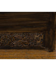 Chinese Antique Cabinet with Carved Birds in the Apron-13. Asian & Chinese Furniture, Art, Antiques, Vintage Home Décor for sale at FEA Home