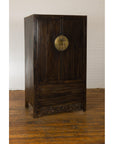 Chinese Antique Cabinet with Carved Birds in the Apron-3. Asian & Chinese Furniture, Art, Antiques, Vintage Home Décor for sale at FEA Home