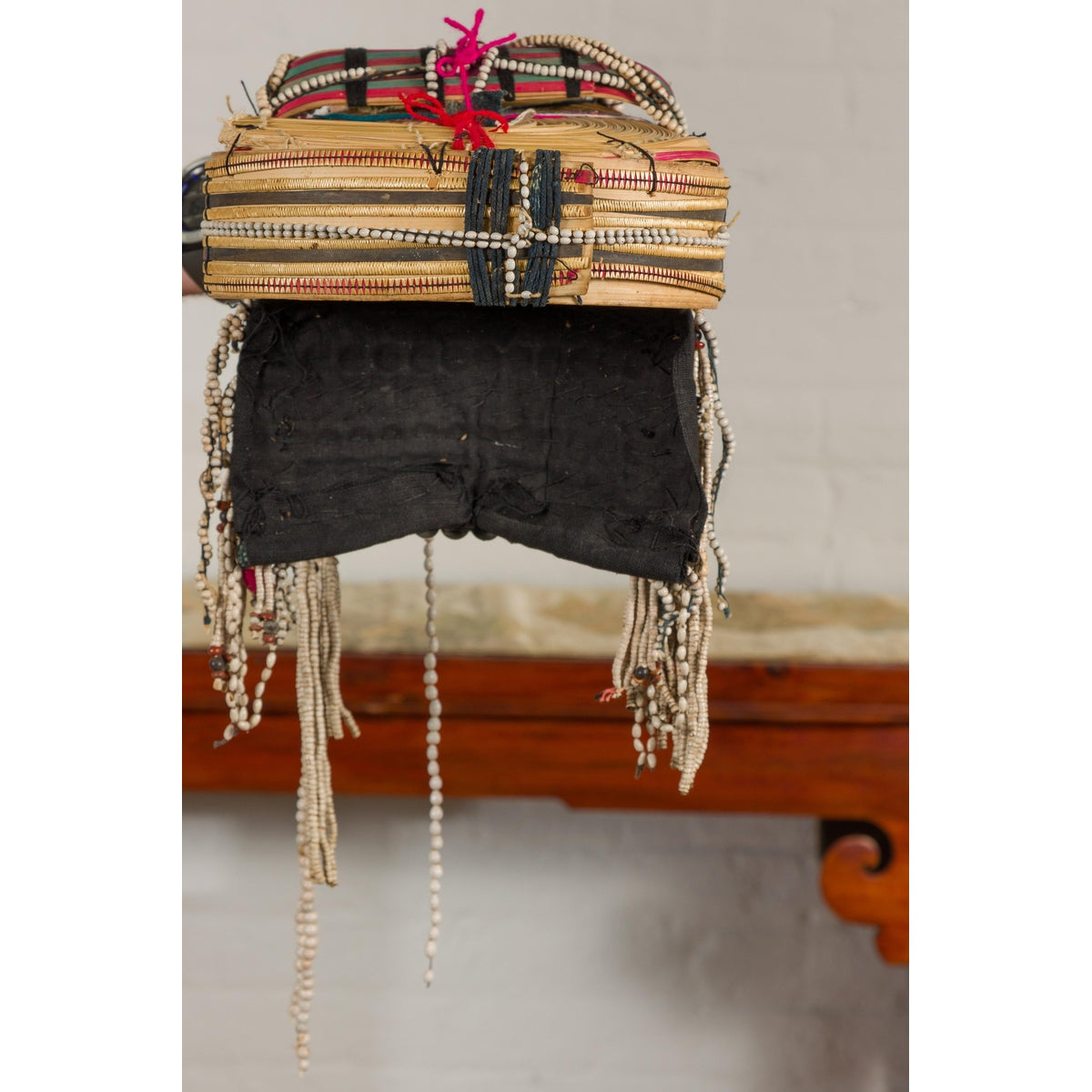 Traditional Asian Tribal Ulo Akha Headdress-9. Asian &amp; Chinese Furniture, Art, Antiques, Vintage Home Décor for sale at FEA Home