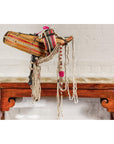 Ulo Tribal Akha Woman's Headdress with Framework of Bamboo and Beads-3. Asian & Chinese Furniture, Art, Antiques, Vintage Home Décor for sale at FEA Home