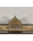 19th Century Temple Cash Box with Ornate Brass Accents-14. Asian & Chinese Furniture, Art, Antiques, Vintage Home Décor for sale at FEA Home