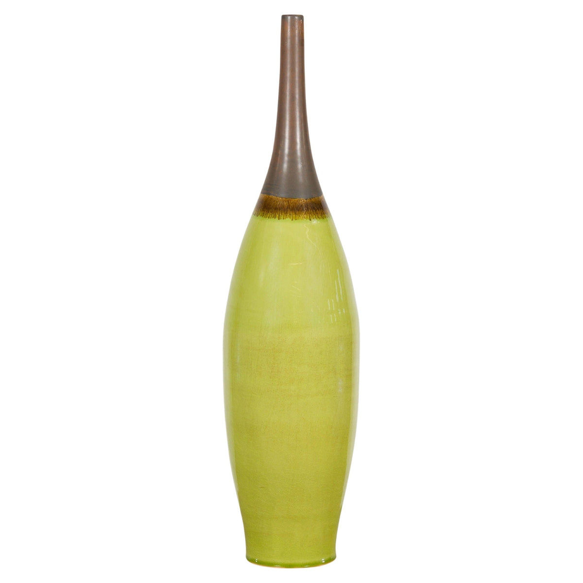 Vintage Handmade Ceramic Vase-1. Asian & Chinese Furniture, Art, Antiques, Vintage Home Décor for sale at FEA Home