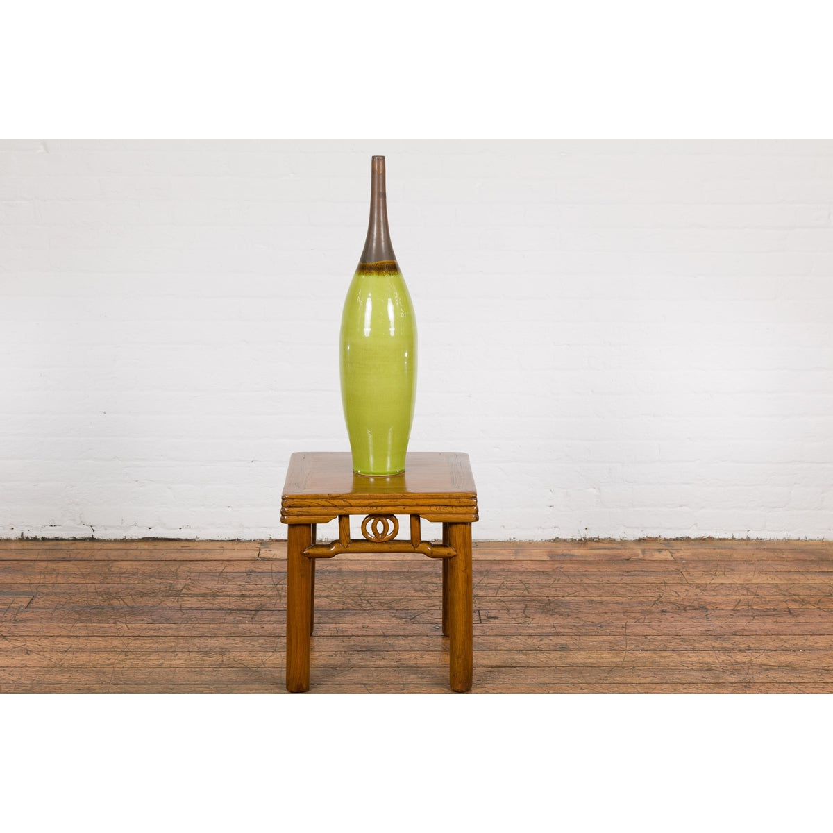 Vintage Handmade Ceramic Vase-4. Asian &amp; Chinese Furniture, Art, Antiques, Vintage Home Décor for sale at FEA Home