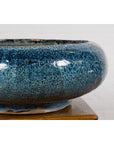 Chinese Vintage Blue Glaze Ceramic Planter-7. Asian & Chinese Furniture, Art, Antiques, Vintage Home Décor for sale at FEA Home