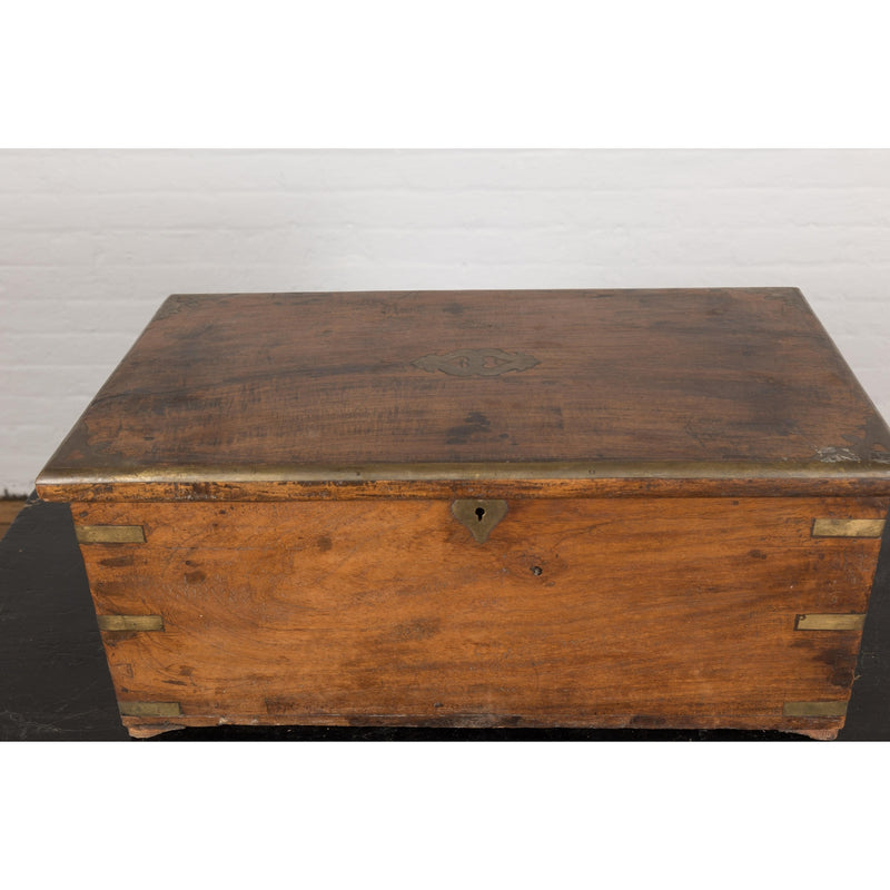 19th Century Rectangular Antique Wooden Storage Chest-YN7932-12. Asian & Chinese Furniture, Art, Antiques, Vintage Home Décor for sale at FEA Home