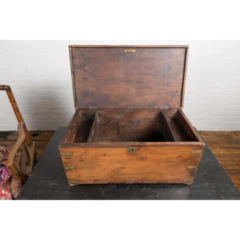 19th Century Rectangular Antique Wooden Storage Chest-YN7932-15. Asian & Chinese Furniture, Art, Antiques, Vintage Home Décor for sale at FEA Home