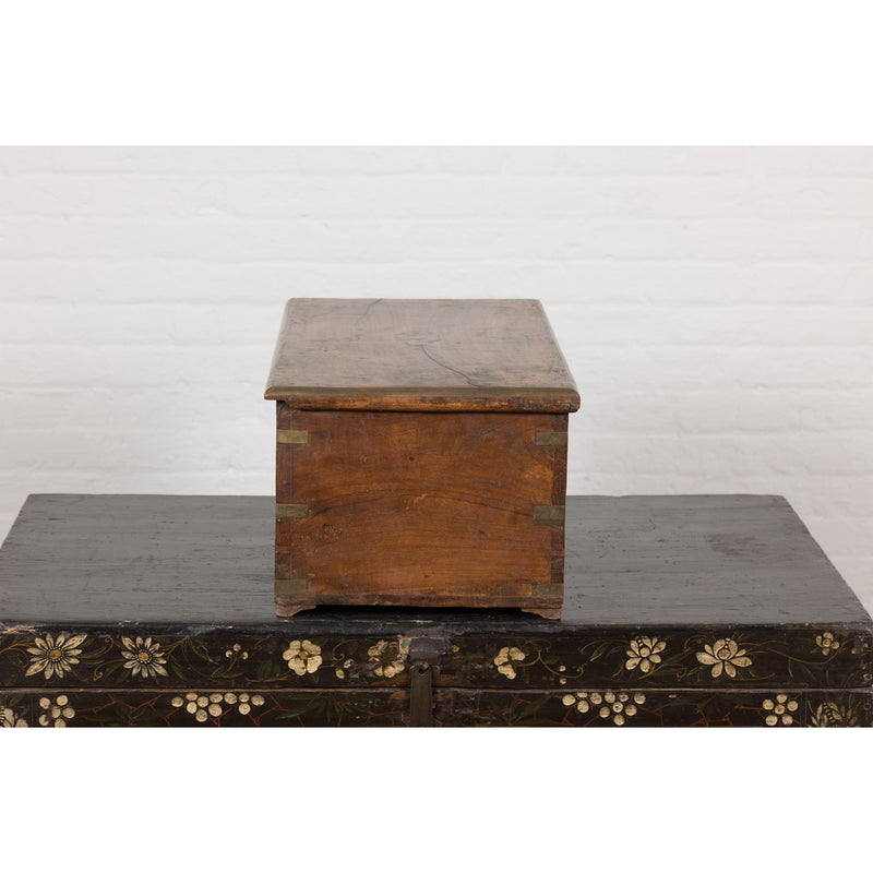 19th Century Rectangular Antique Wooden Storage Chest-YN7932-16. Asian & Chinese Furniture, Art, Antiques, Vintage Home Décor for sale at FEA Home