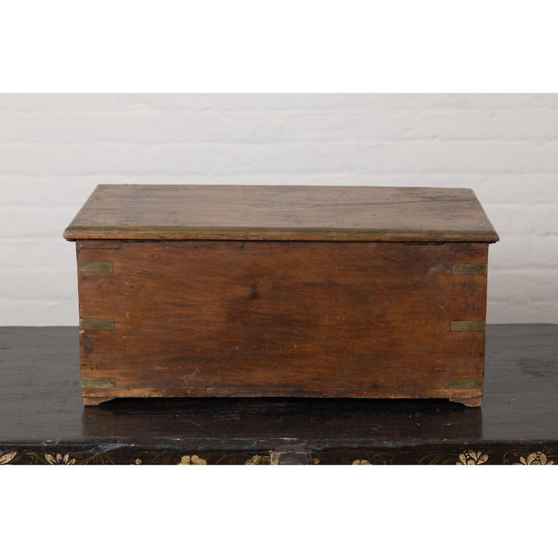 19th Century Rectangular Antique Wooden Storage Chest-YN7932-18. Asian & Chinese Furniture, Art, Antiques, Vintage Home Décor for sale at FEA Home