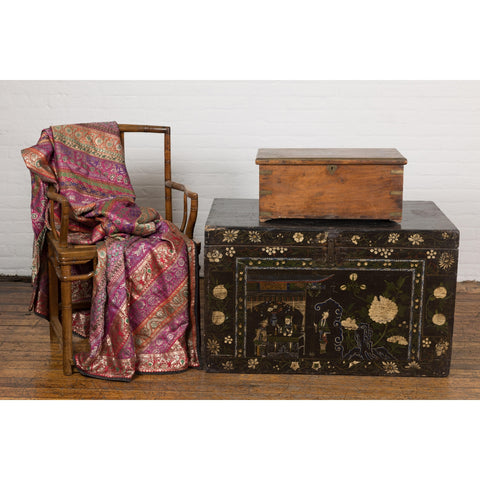 19th Century Rectangular Antique Wooden Storage Chest-YN7932-5. Asian & Chinese Furniture, Art, Antiques, Vintage Home Décor for sale at FEA Home