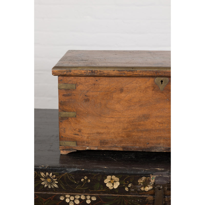 19th Century Rectangular Antique Wooden Storage Chest-YN7932-6. Asian & Chinese Furniture, Art, Antiques, Vintage Home Décor for sale at FEA Home