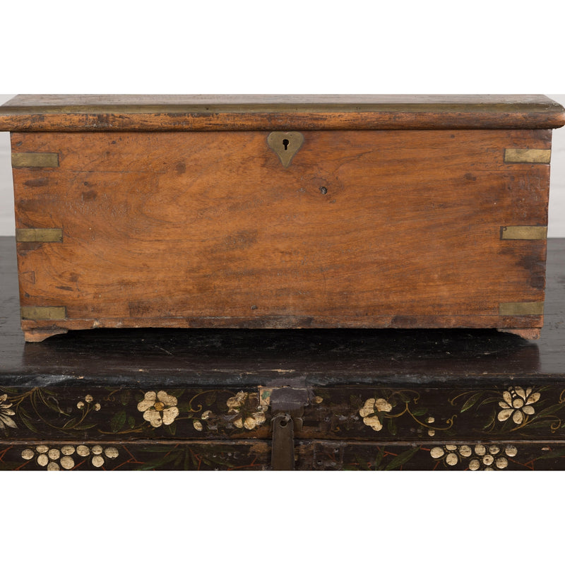19th Century Rectangular Antique Wooden Storage Chest-YN7932-9. Asian & Chinese Furniture, Art, Antiques, Vintage Home Décor for sale at FEA Home