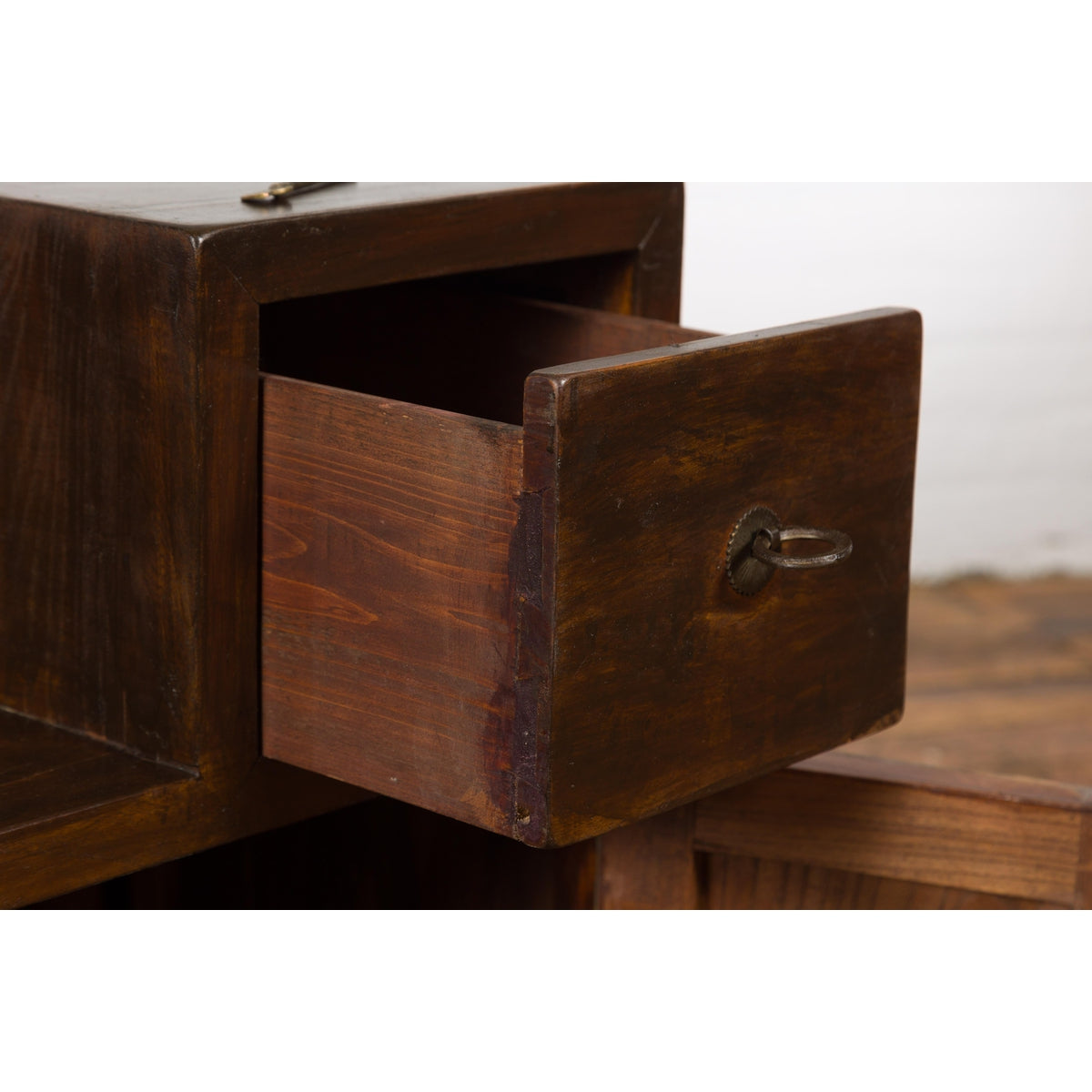 Vintage Tansu Staircase Side Cabinet-10. Asian &amp; Chinese Furniture, Art, Antiques, Vintage Home Décor for sale at FEA Home